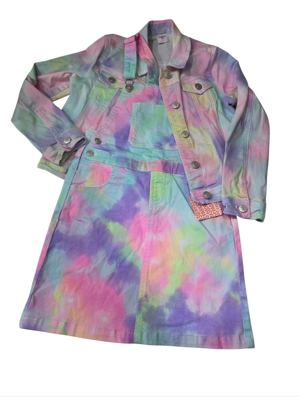 Fab Kids Girls Romper Dress With Jacket..8